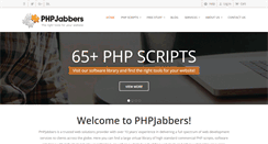 Desktop Screenshot of phpjabbers.com